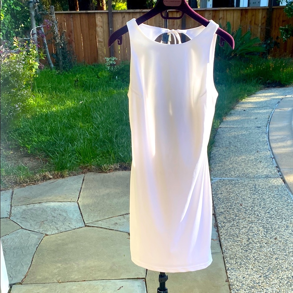 Class summer dress is open back from Corabell collection, size small